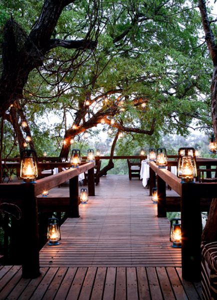 outdoor lighting flair for design