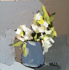 Flowers 6, 8x8