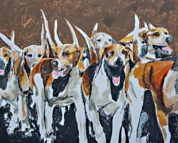 Carolyn Killebrew, All On, 48 x 50