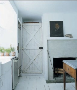 Lots of white paint lets the materials do all the talking.
