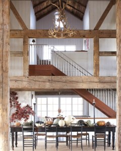 Think of the entertaining possibilities. This is a Martha Stewart design but we discovered it on our favorite Quintessence blog.