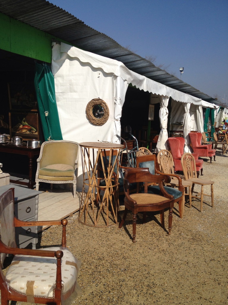 A glorious jumble of chairs.