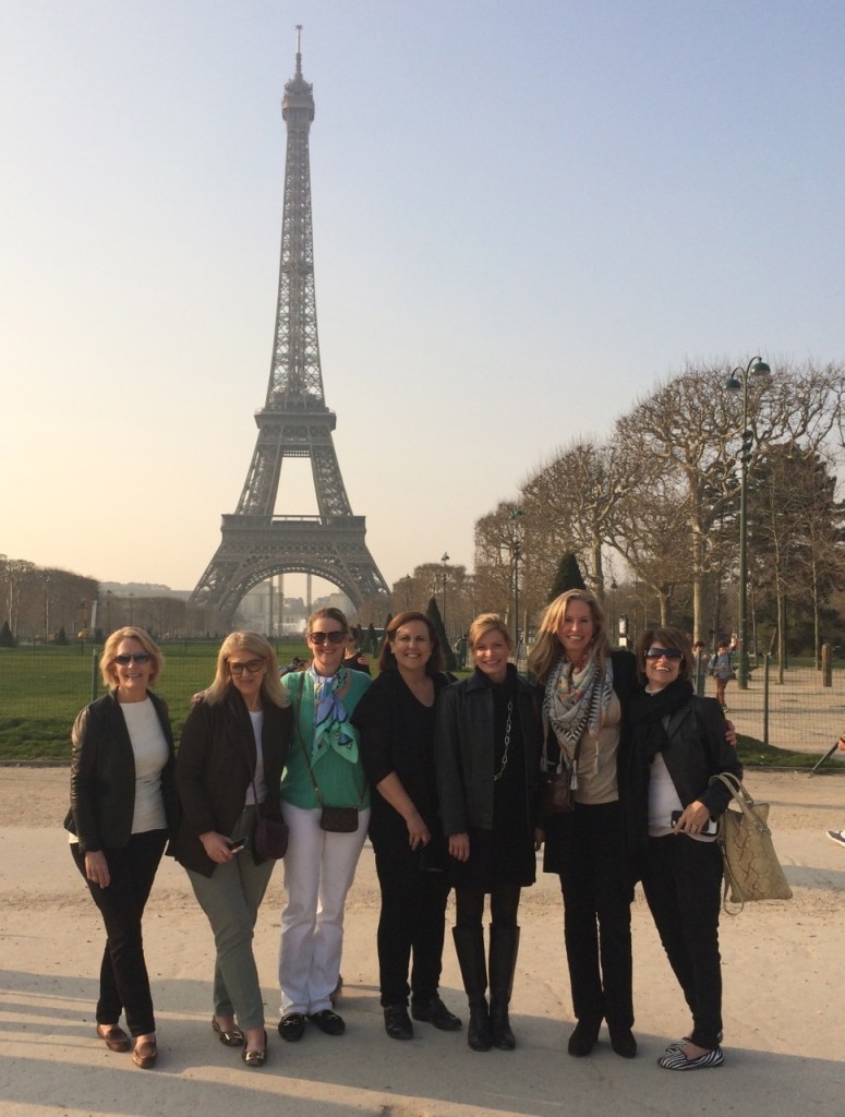 We kicked off the trip with a visit to the Eiffel Tower just as the sun was beginning to set.