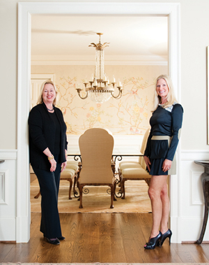 The designing duo were featured in Atlanta Homes and Lifestyles a while ago.