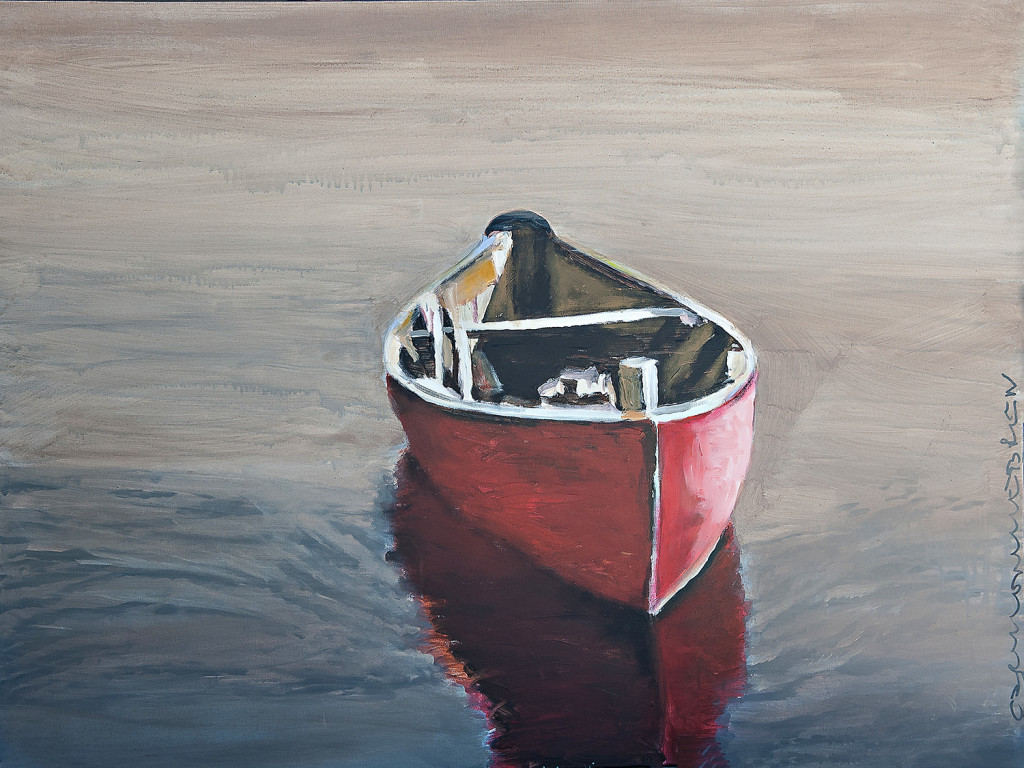 Hunting Coat Red - 36x48