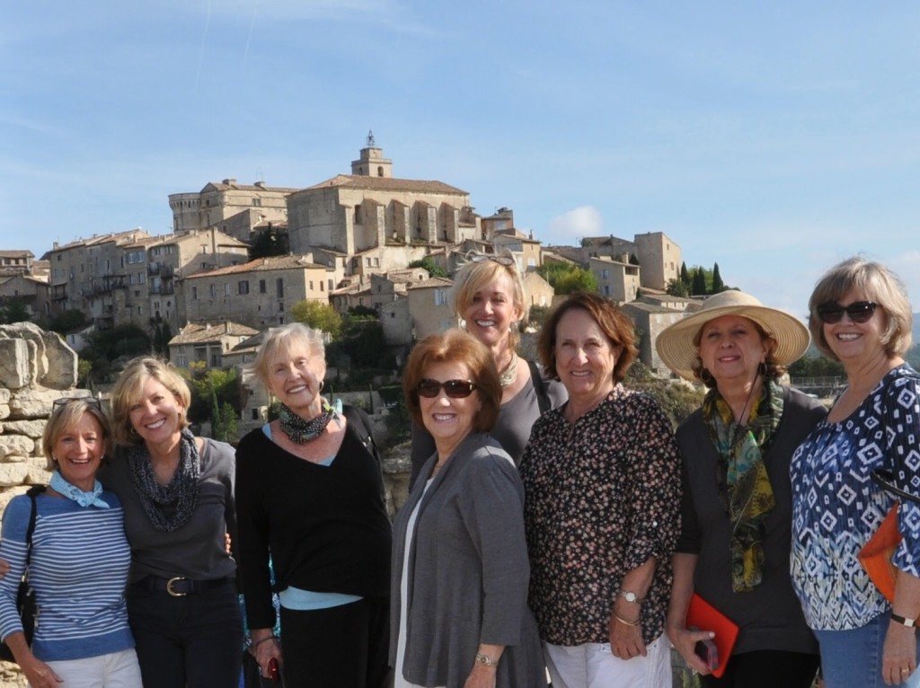 Artists at Gordes.