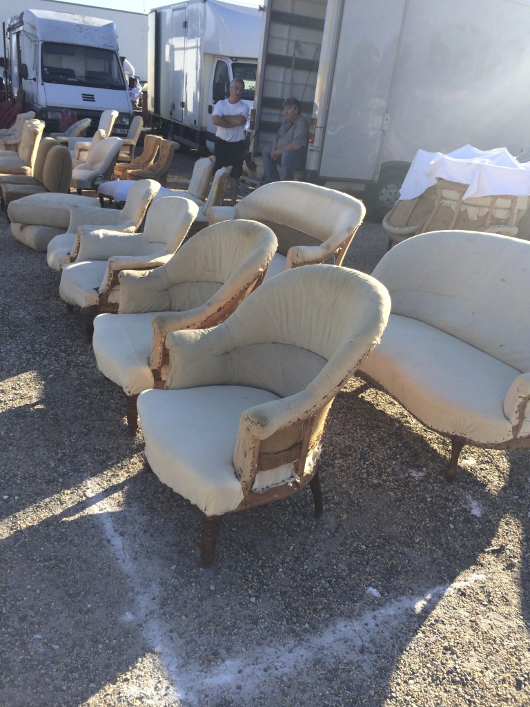 Chairs galore.