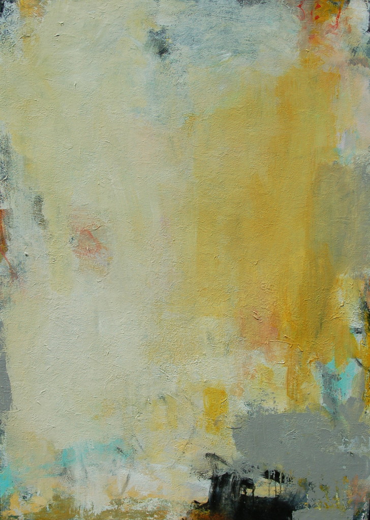 Layers of exquisite color and texture bring Color Me Dreamland to life. 54 x 39, acrylic on canvas.