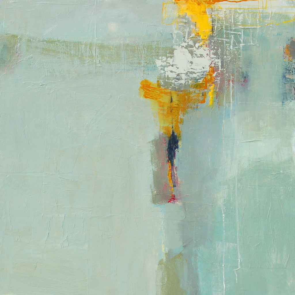 Welove the energetic vibe of Natural Woman 36 x 36, acrylic on canvas.