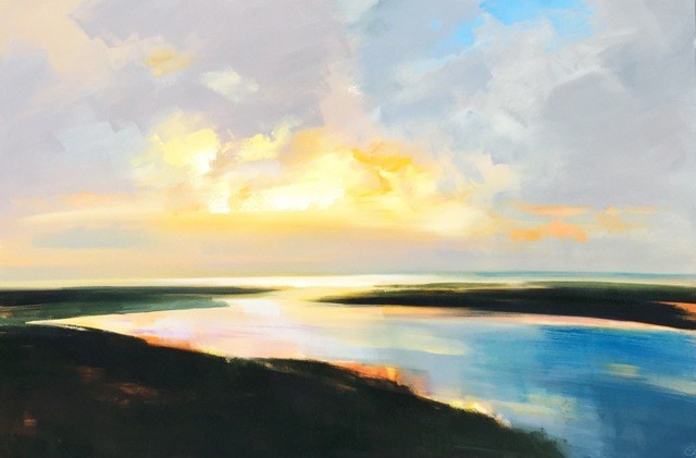 The Light Beyond, 40 x 60, oil on canvas.