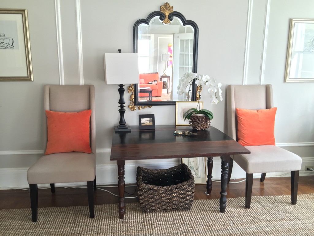 Dining room after