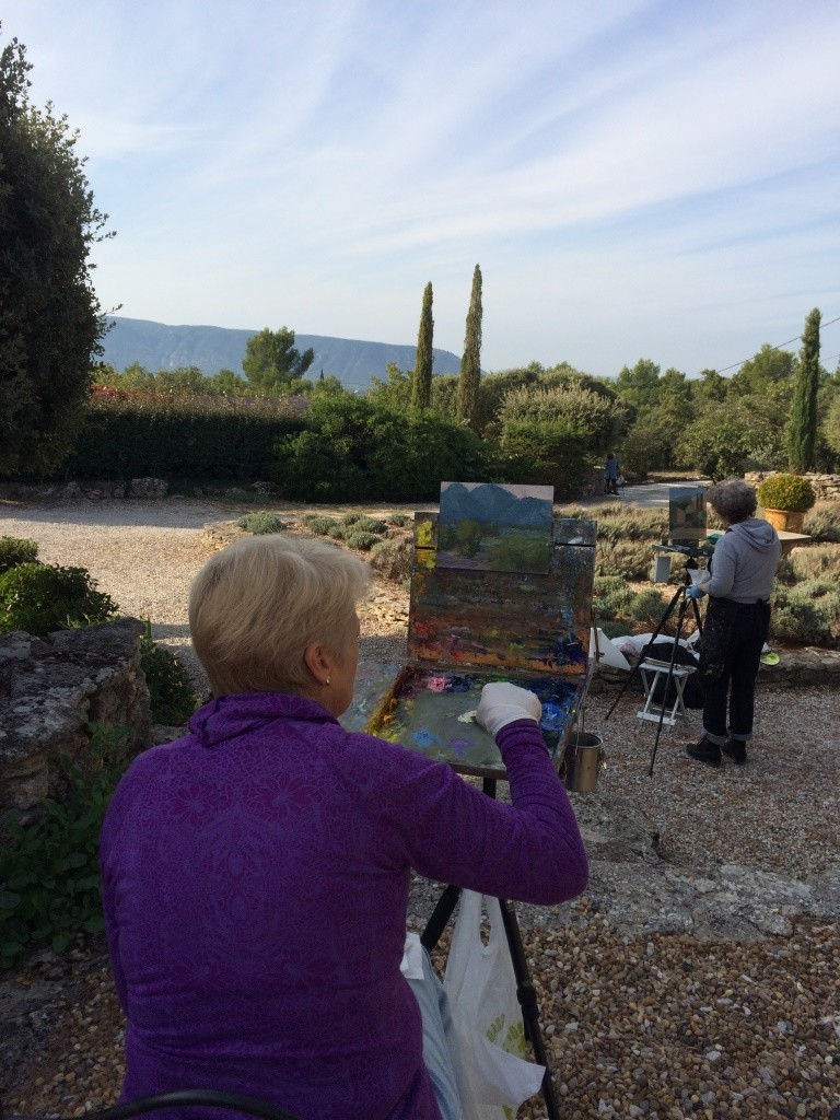 Painters in action