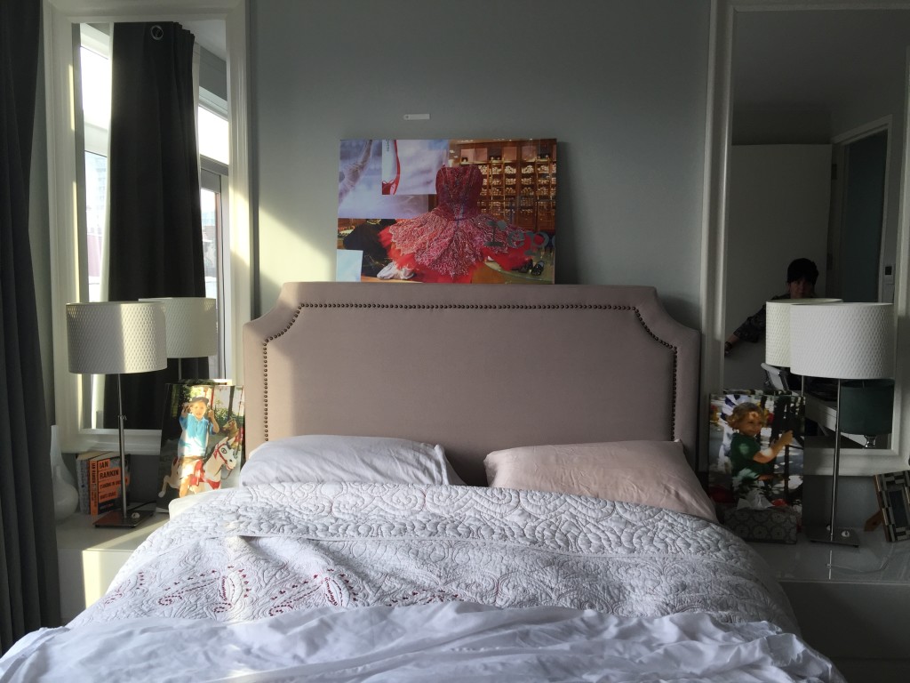 Daughter's bedroom before.
