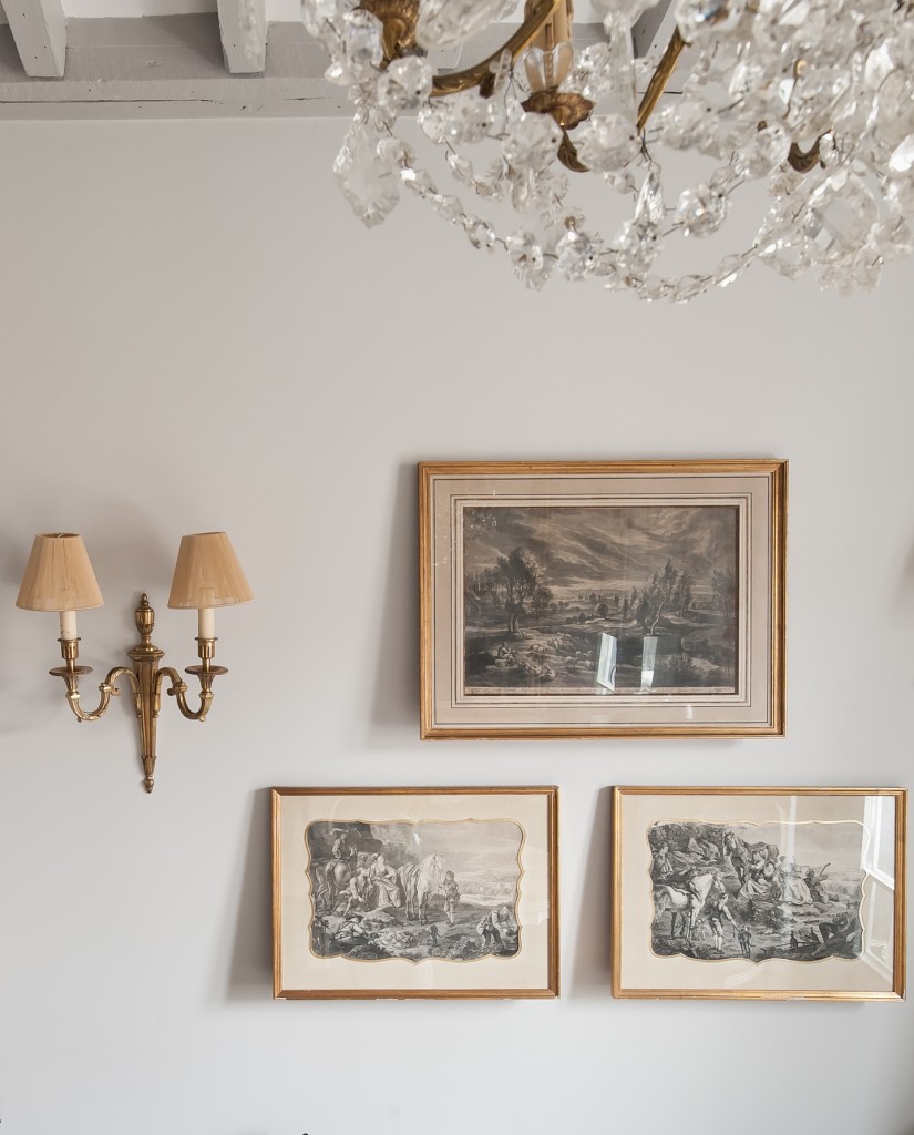 Perfect for hanging on the slanted wall