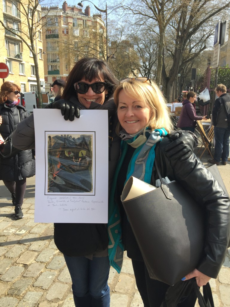 Lisa Mende and Meg Harrington with Sue