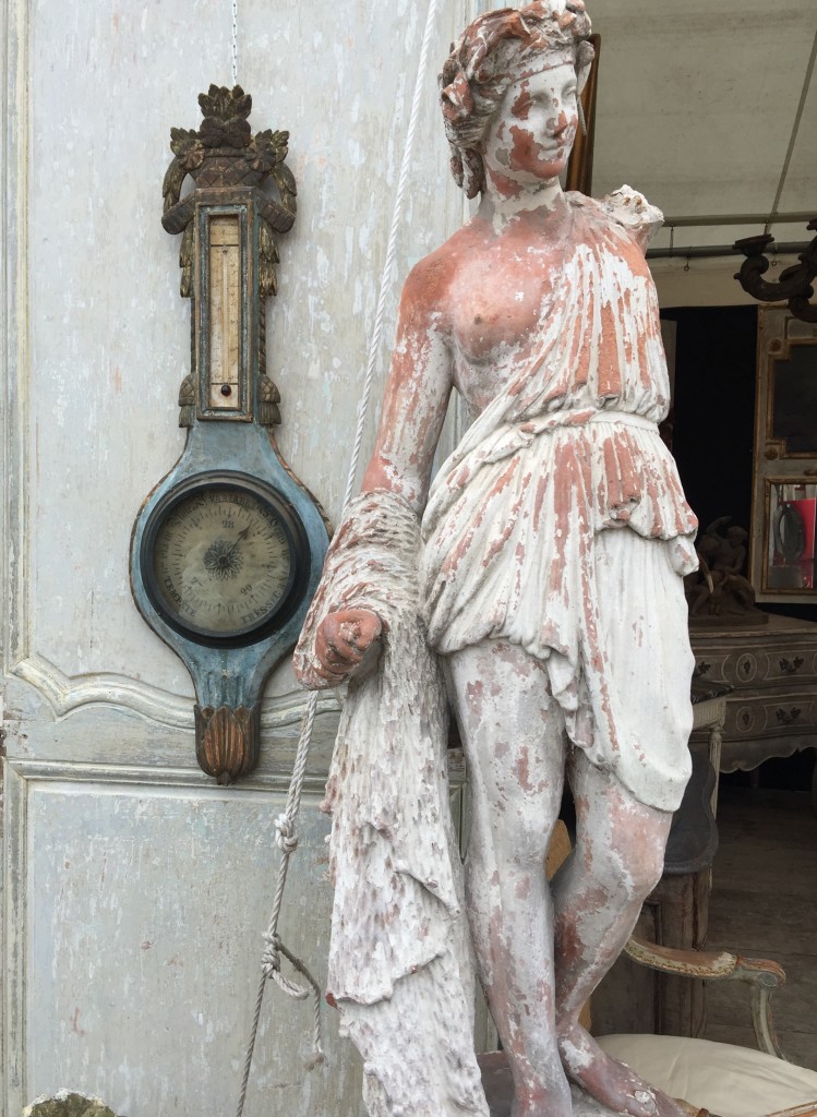 And wouldn't you know that said client also bought this gorgeous barometer, that will be hanging in the same room as the painting?