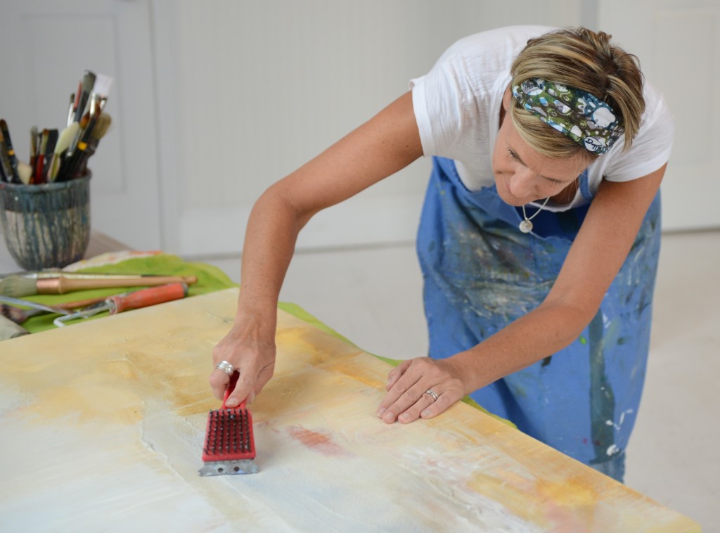 Rae Broyles painting