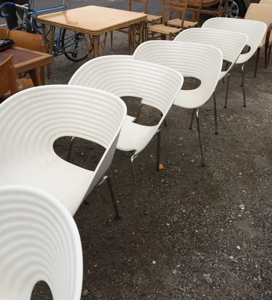 1950's French plastic chair