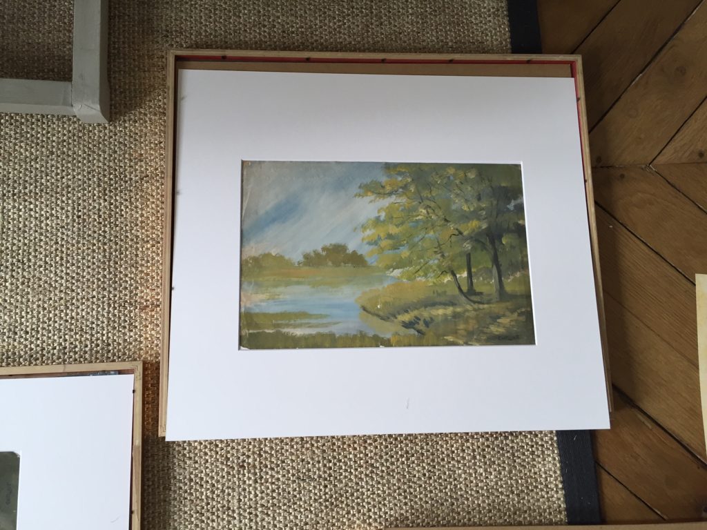 There was a lot of back and forth about framing, until our client got it just right.