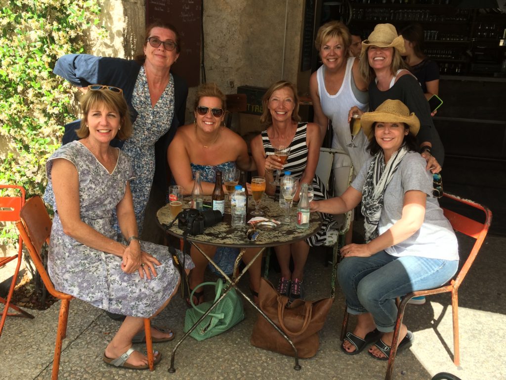We did stop for lunch, occasionally!
