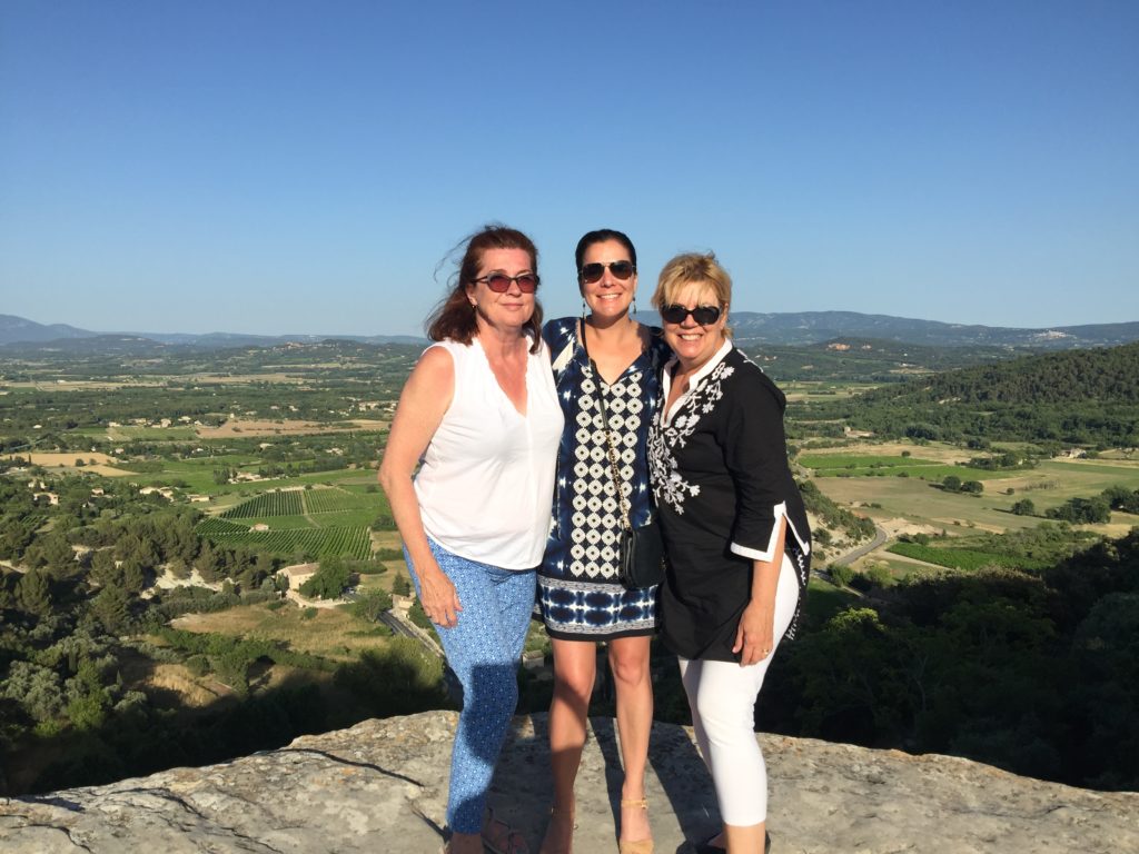 In Gordes, on top of the world!