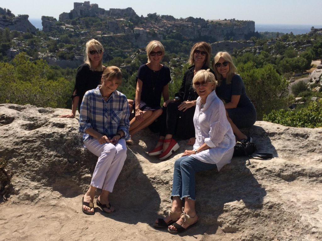 Posing at Les Baux