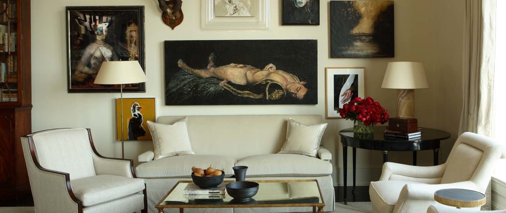 robert-brown-gallery-wall-from-his-townhome