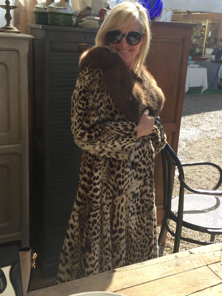 Fur coat