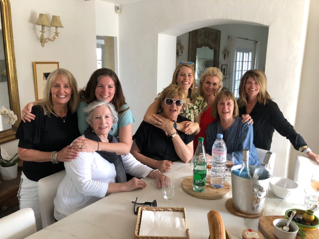 And finally ... group hugging!